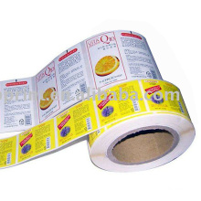 Custom Roll Printed Self-Adhesive Cosmetic Sticker Label